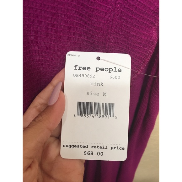 Free People 'Bondi' Knit Waffle Tank - Picture 7 of 7